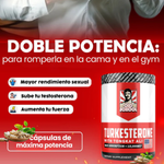 2 x 1 Turkesterone™ - Eleva Tu Fuerza y Vitalidad Masculina 60 Cápsulas