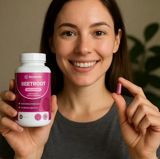 BeetRoot ®  Cápsulas orgánicas ✨🤩 (frasco con 60 cápsulas)