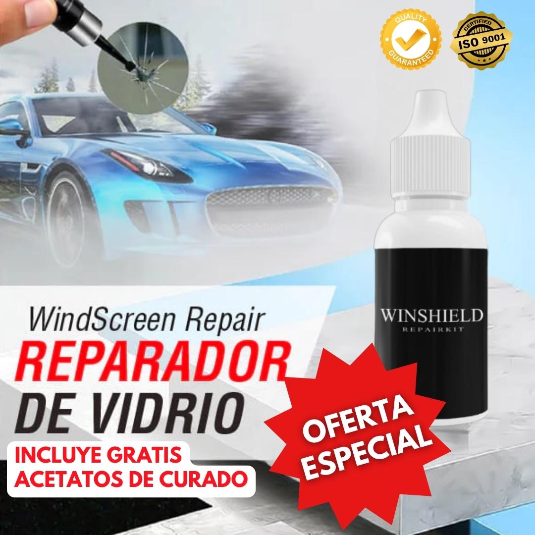 Reparador de VidrioFix® – Repara parabrisas, pantallas y espejos al instante.