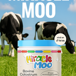 🥛 MIRACLE MOO ™   – Suplemento natural de calostro bovino