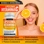 🍊 Vitamina C Liposomal™ – Mejora la Piel, Adiós Varices, Arrugas  y la Menopausia⚡💪 | 60 Cápsulas