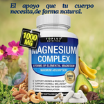 2 x 1 Magnesio Complex™ 8 en 1 - Contiene 60 Cápsulas