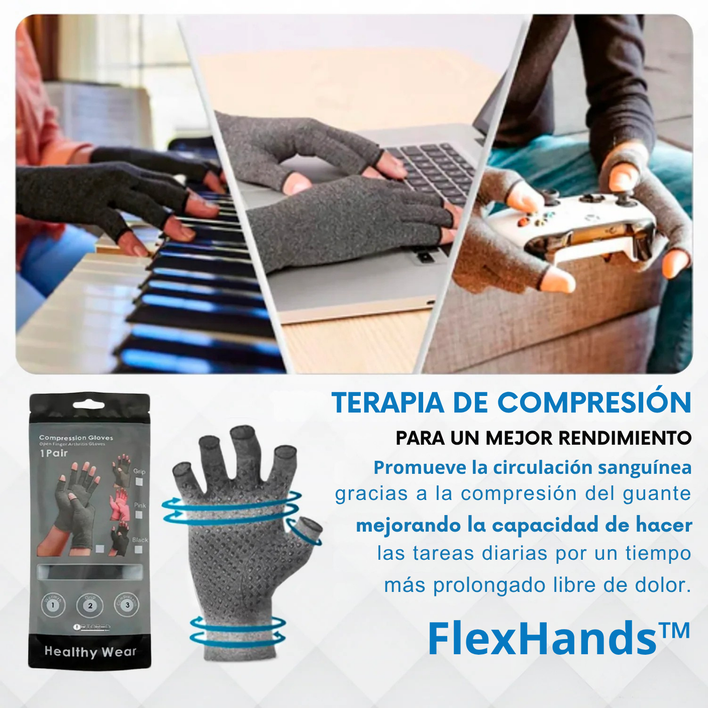 FlexHands™ 🌀 – Di adiós al dolor y GANA movilidad