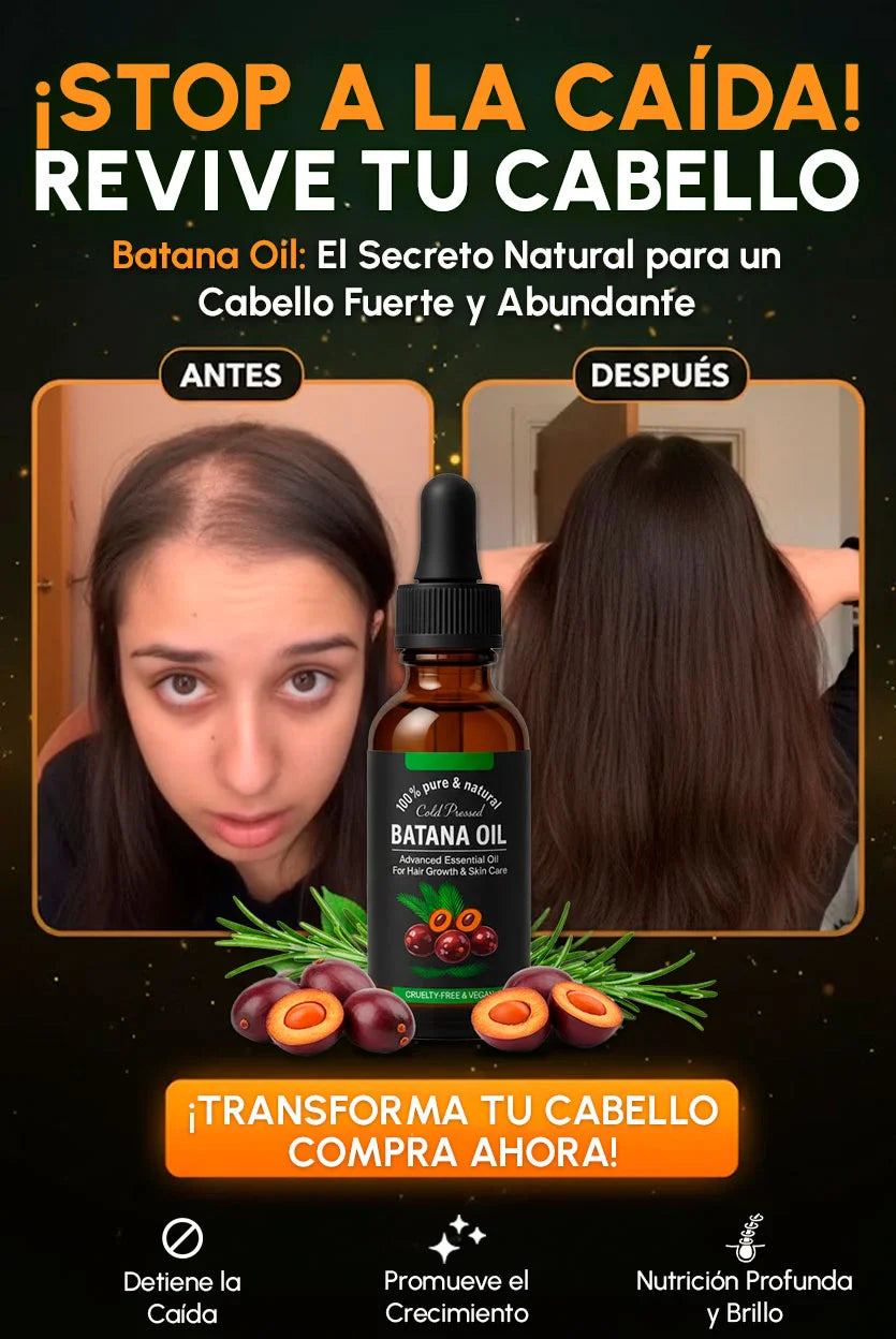 2 x1 Batana Oil 100% Puro 🌿 | Crecimiento Capilar Antialopecia