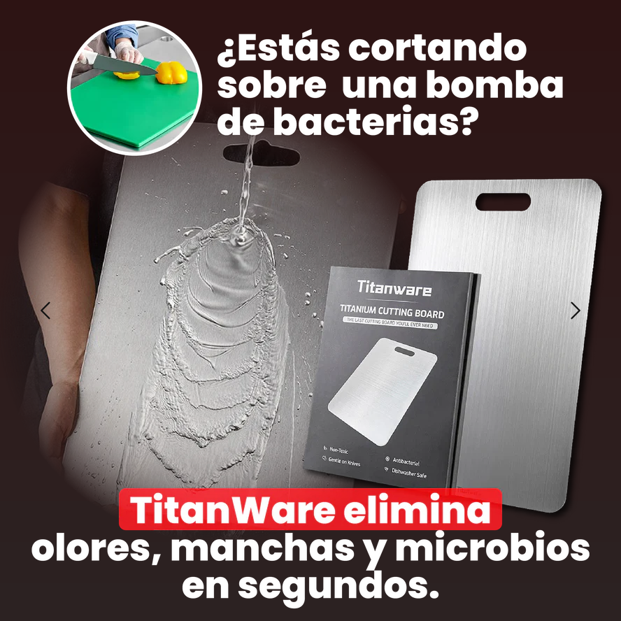 TitanBoard™ – La Tabla de Picar de Titanio