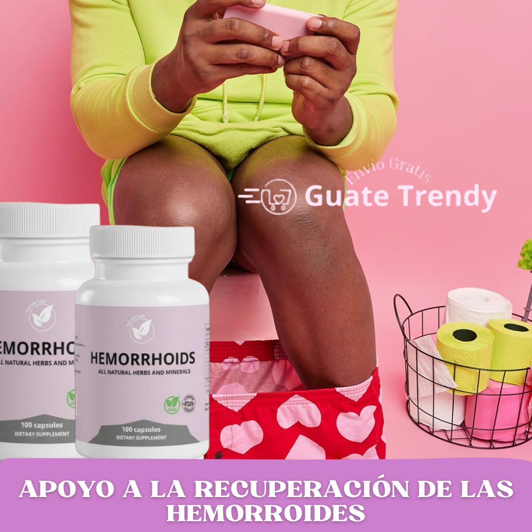 HEMORRHOIDS ™ Elimina las Hemorroides - Contiene 100 Cápsulas