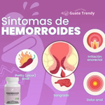 HEMORRHOIDS ™ Elimina las Hemorroides - Contiene 100 Cápsulas