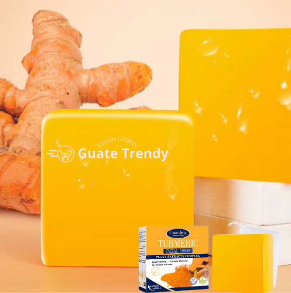 Turmeric™   2x1 : Jabón Aclarador  con Ácido Kójico