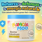 🥛 MIRACLE MOO ™   – Suplemento natural de calostro bovino