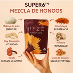 RYZE  ™ Café  de hongos sana tu cuerpo y mente