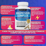2 x 1 Magnesio Complex™ 8 en 1 - Contiene 60 Cápsulas